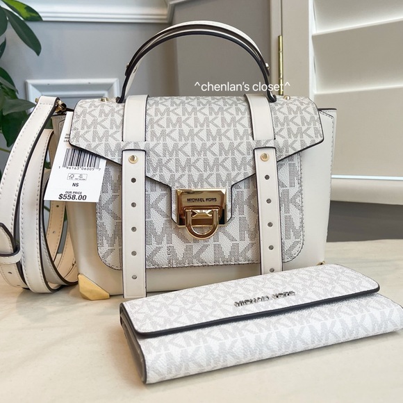 Michael Kors Handbags - 🔥NeW! Michael Lors Manhattan MD Satchel With Wallet